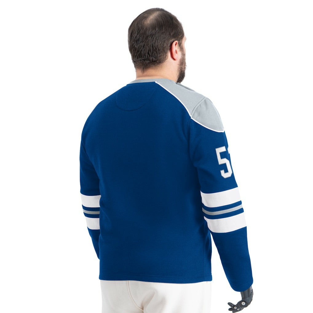 Indianapolis Colts G-III Sports by Carl Banks Adaptive Lord Stanley Crewneck Sweatshirt Royal