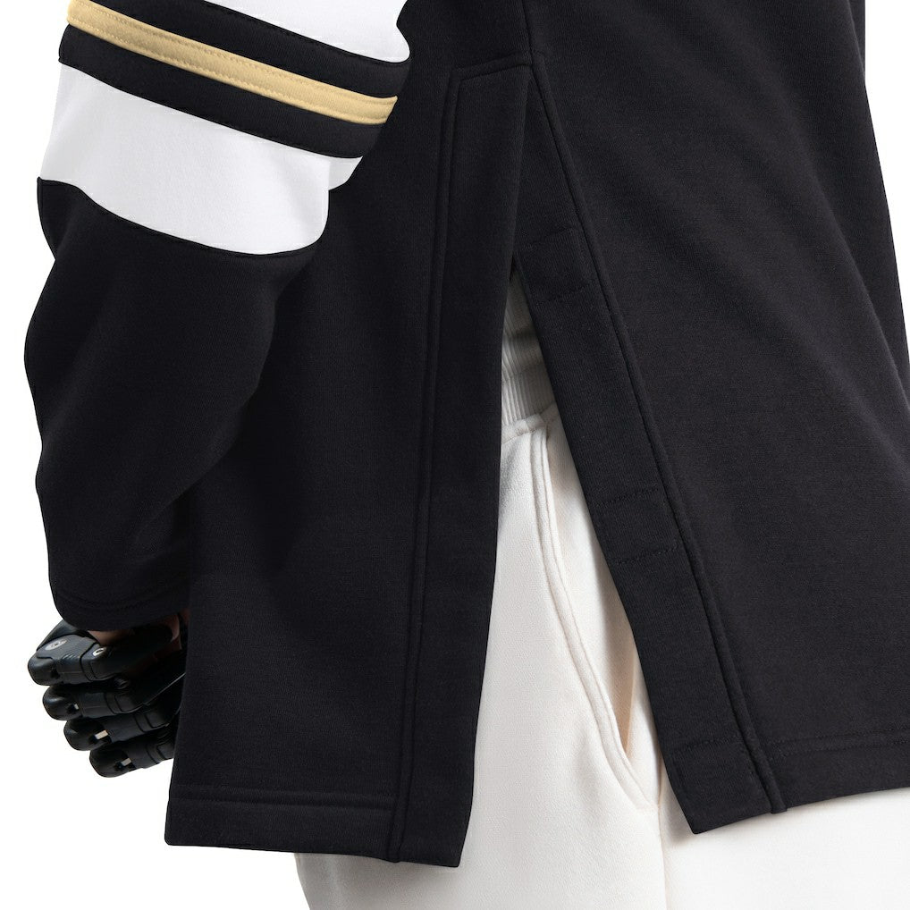 New Orleans Saints G-III Sports by Carl Banks Adaptive Lord Stanley Crewneck Sweatshirt Black