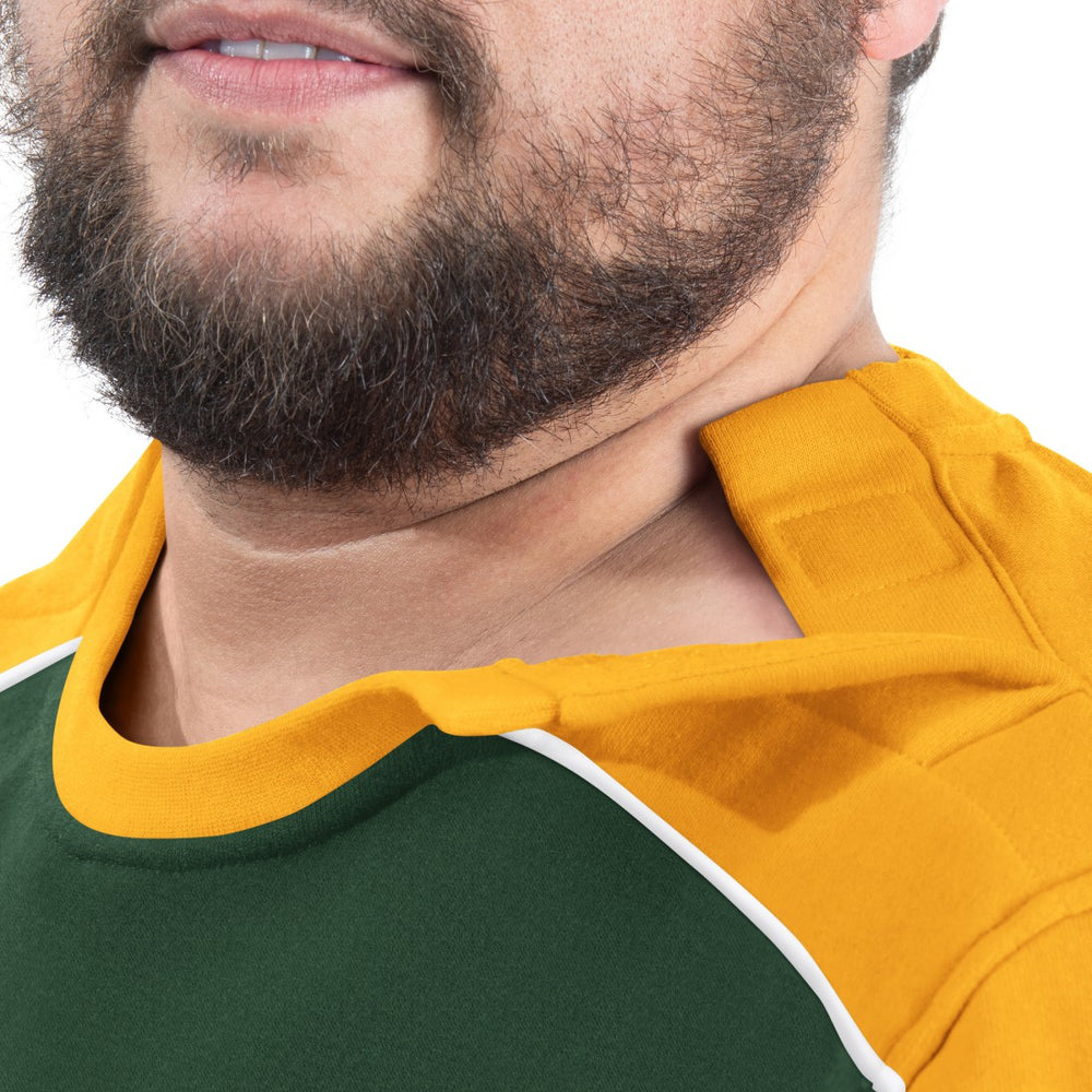 Green Bay Packers G-III Sports by Carl Banks Adaptive Lord Stanley Crewneck Sweatshirt Green