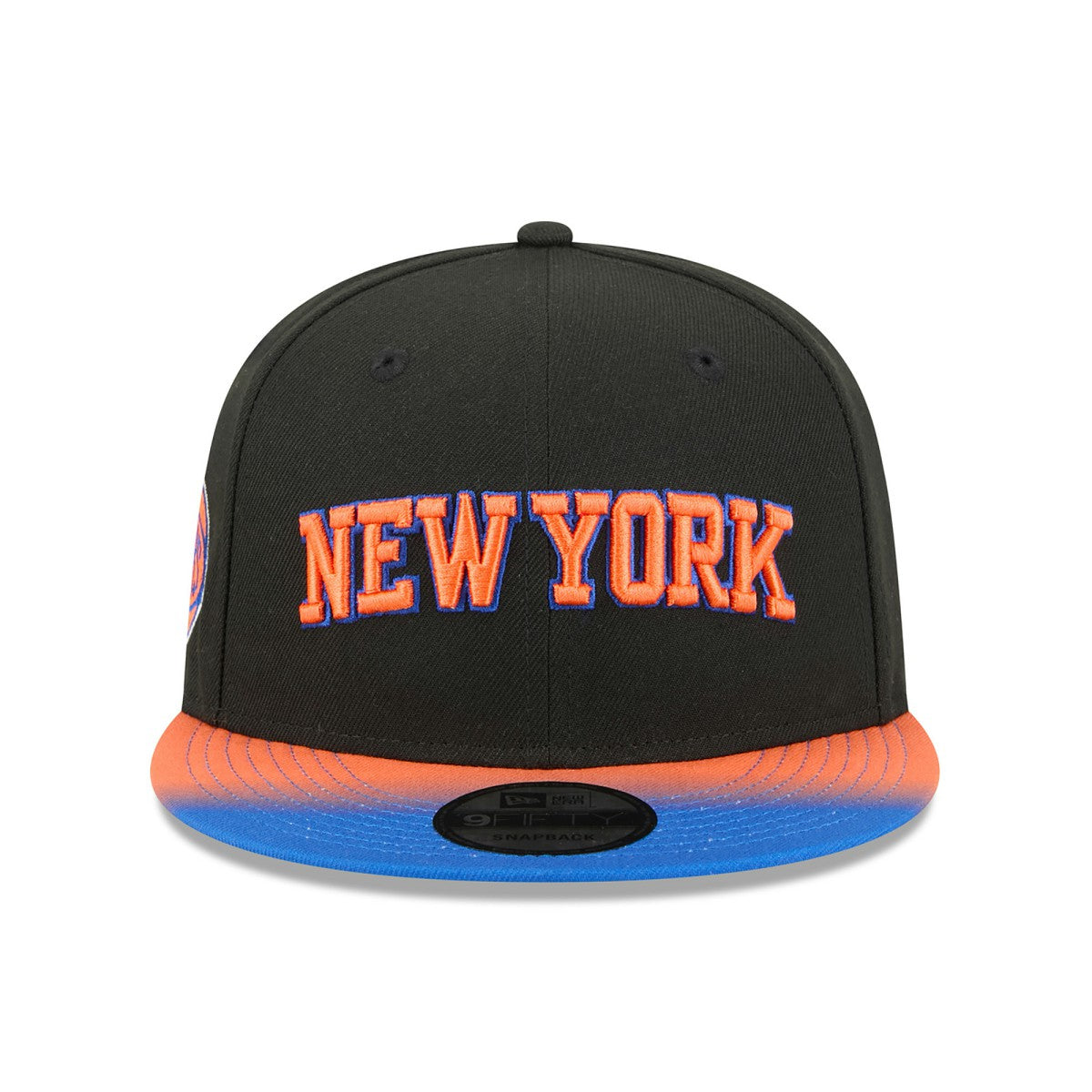 New York Knicks Jersey Hook Statement Edition 9FIFTY Snapback Hat Black/Blue | New Era discount