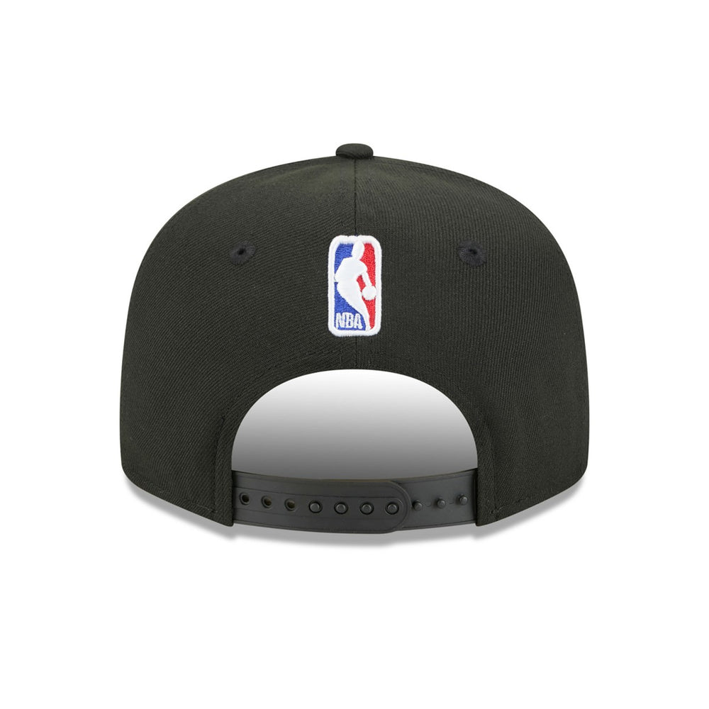 New York Knicks Jersey Hook Statement Edition 9FIFTY Snapback Hat Black/Blue | New Era discount
