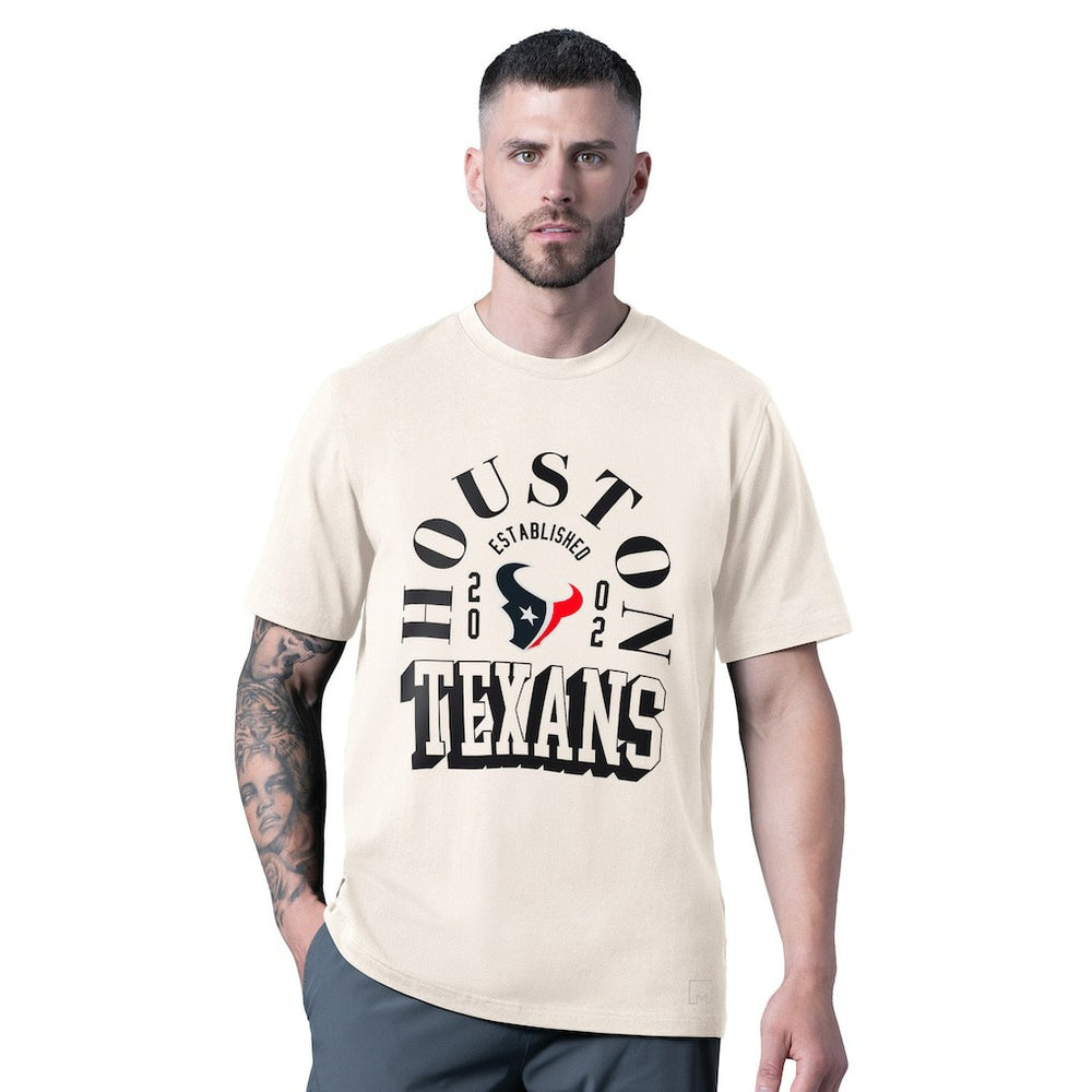 Houston Texans MSX by Michael Strahan Whiteout Vintage T-Shirt White