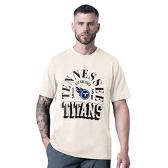 Tennessee Titans MSX by Michael Strahan Whiteout Vintage T-Shirt White