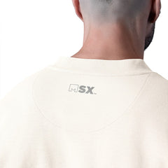 Baltimore Ravens MSX by Michael Strahan Whiteout Tri-Blend Sweatshirt White