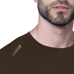 Cleveland Browns MSX by Michael Strahan Forward Long-Sleeve T-Shirt Brown