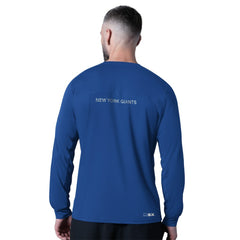 New York Giants MSX by Michael Strahan Forward Long-Sleeve T-Shirt Royal