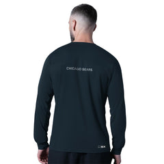 Chicago Bears MSX by Michael Strahan Forward Long-Sleeve T-Shirt Navy