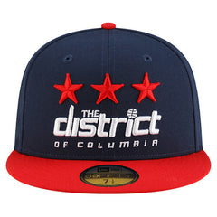 Washington Wizards Statement Edition Jersey Hook 59Fifty Fitted Hat Navy | New Era