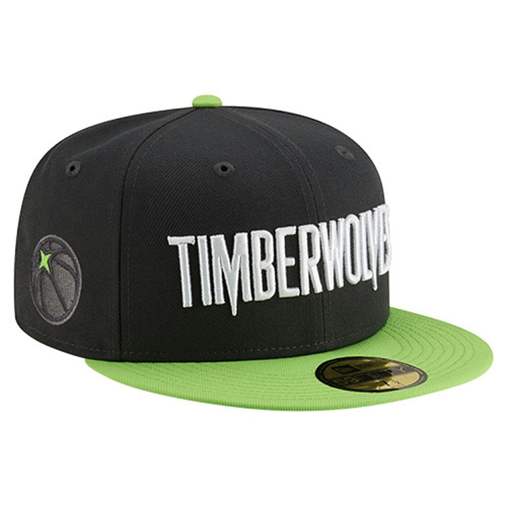 Minnesota Timberwolves Statement Edition Jersey Hook 59Fifty Fitted Hat Charcoal | New Era discount