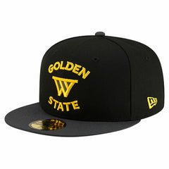 Golden State Warriors Statement Edition Jersey Hook 59Fifty Fitted Hat for sale Black | New Era online