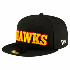 Atlanta Hawks Statement Edition Jersey Hook 59Fifty Fitted Hat Black | New Era US