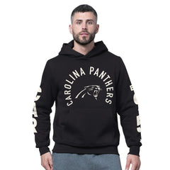 Carolina Panthers Starter Handoff Fleece Hoodie Sweatshirt Black