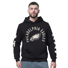 Philadelphia Eagles Starter Handoff Fleece Hoodie Sweatshirt Black