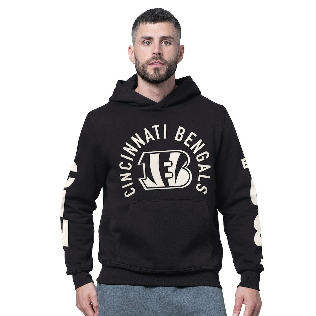 Cincinnati Bengals Starter Handoff Fleece Hoodie Sweatshirt Black
