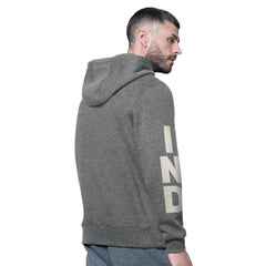 Indianapolis Colts Starter Handoff Vintage Logo Fleece Hoodie Sweatshirt Charcoal