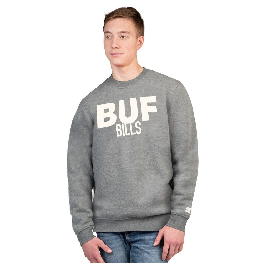 Buffalo Bills Starter Assist Sweatshirt Charcoal