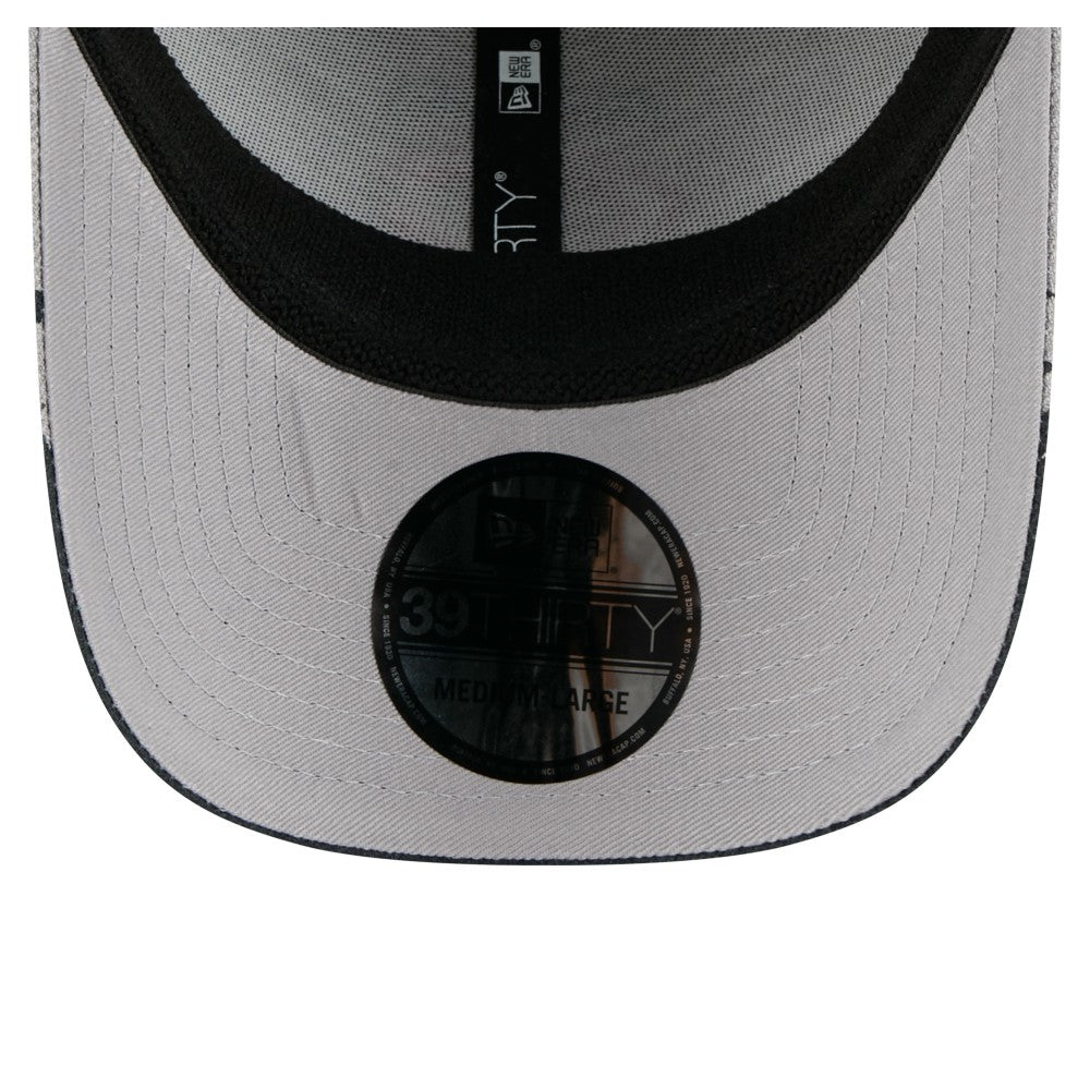 Minnesota Twins New Era Visor Paint Splatter 39THIRTY Flex Hat - Gray - New Era Online