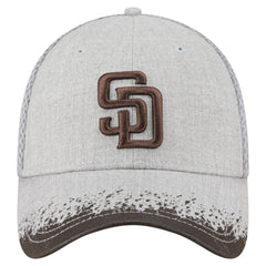 San Diego Padres New Era Visor Paint Splatter 39THIRTY Flex Hat - Gray - New Era Sale