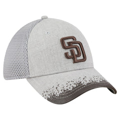 San Diego Padres New Era Visor Paint Splatter 39THIRTY Flex Hat - Gray - New Era Sale