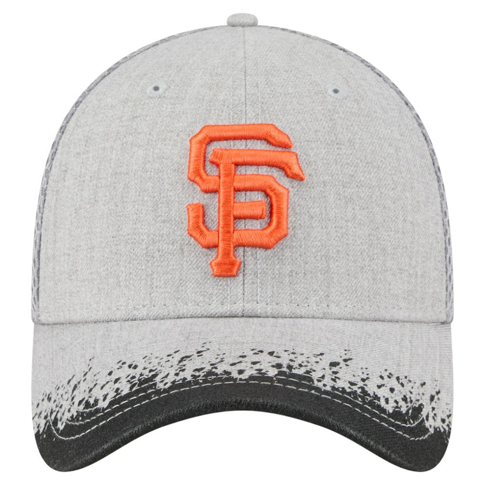 San Francisco Giants New Era Visor Paint Splatter 39THIRTY Flex Hat - Gray - New Era Online