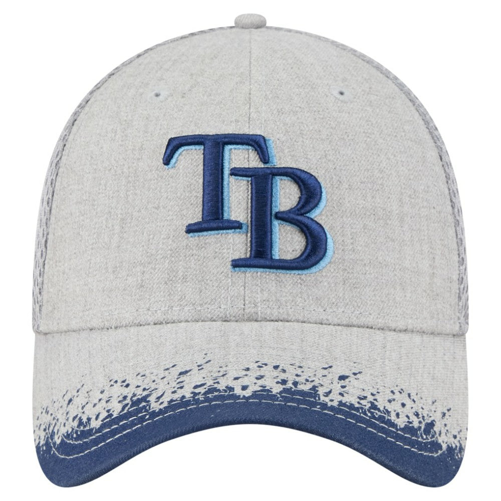 Tampa Bay Rays New Era Visor Paint Splatter 39THIRTY Flex Hat - Gray - New Era on Sale