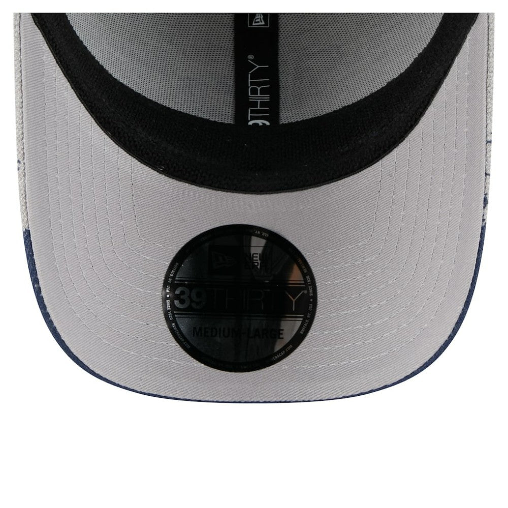 Tampa Bay Rays New Era Visor Paint Splatter 39THIRTY Flex Hat - Gray - New Era on Sale