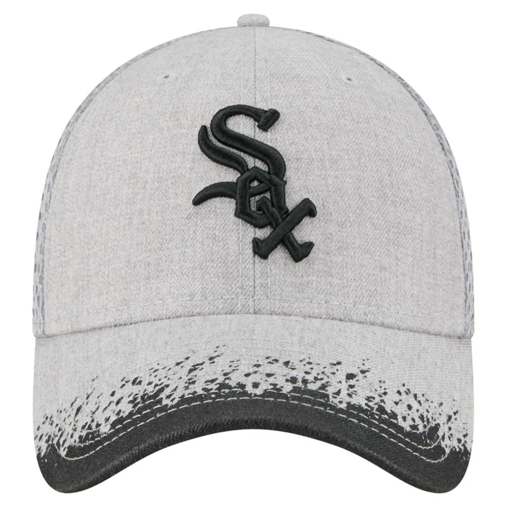 Chicago White Sox New Era Visor Paint Splatter 39THIRTY Flex Hat - Gray - New Era Online