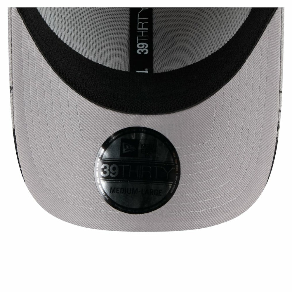 Chicago White Sox New Era Visor Paint Splatter 39THIRTY Flex Hat - Gray - New Era Online