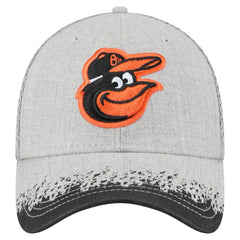 Baltimore Orioles New Era Visor Paint Splatter 39THIRTY Flex Hat - Gray - New Era Online