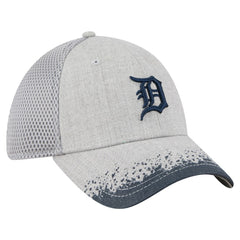 Detroit Tigers New Era Visor Paint Splatter 39THIRTY Flex Hat - Gray - New Era on Sale