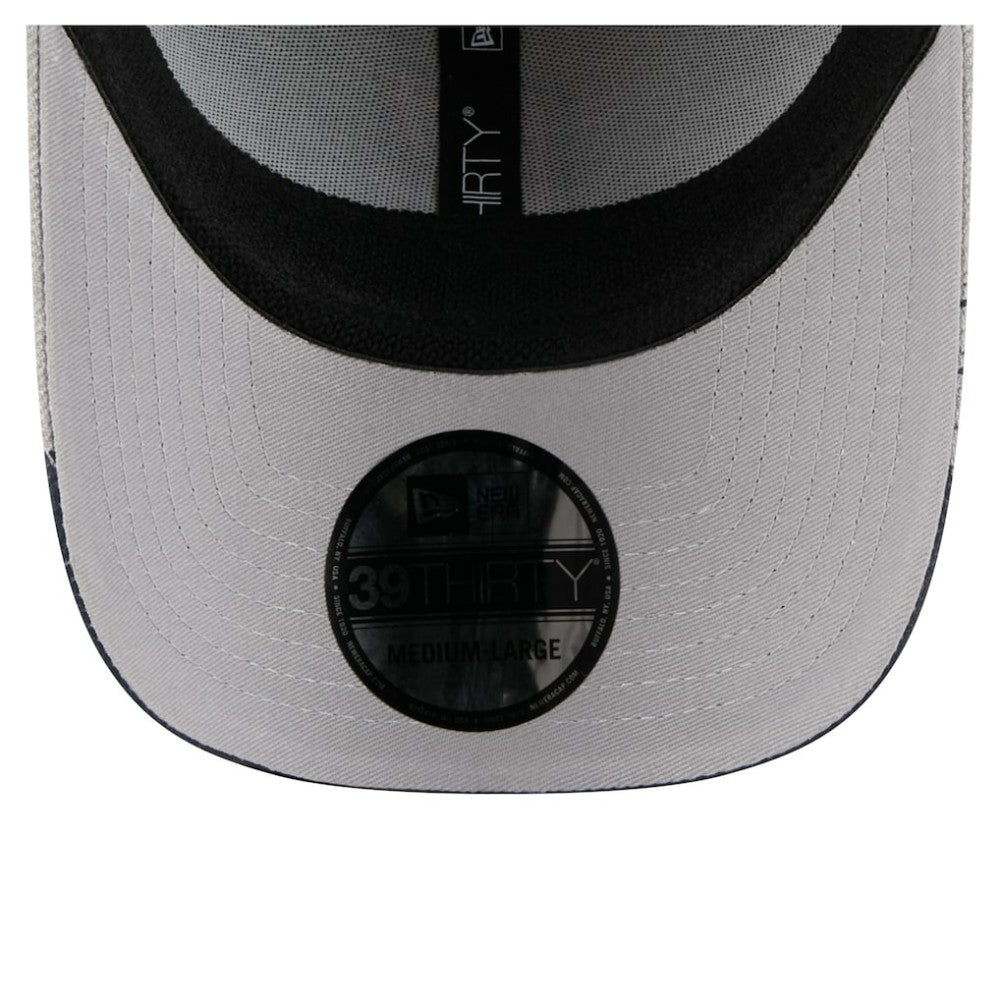 Detroit Tigers New Era Visor Paint Splatter 39THIRTY Flex Hat - Gray - New Era on Sale
