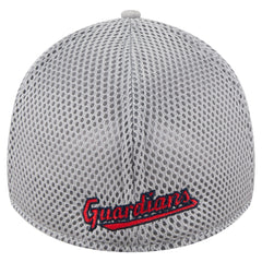 Cleveland Guardians New Era Visor Paint Splatter 39THIRTY Flex Hat - Gray - New Era Discount