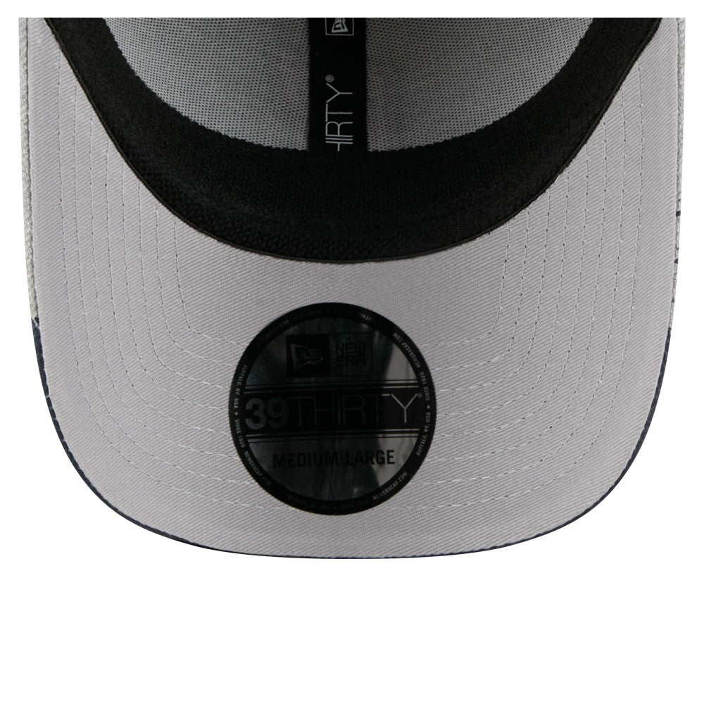 Cleveland Guardians New Era Visor Paint Splatter 39THIRTY Flex Hat - Gray - New Era Discount