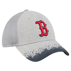 Boston Red Sox New Era Visor Paint Splatter 39THIRTY Flex Hat - Gray - New Era Sale