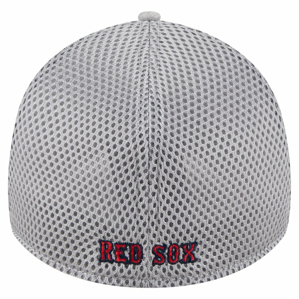 Boston Red Sox New Era Visor Paint Splatter 39THIRTY Flex Hat - Gray - New Era Sale