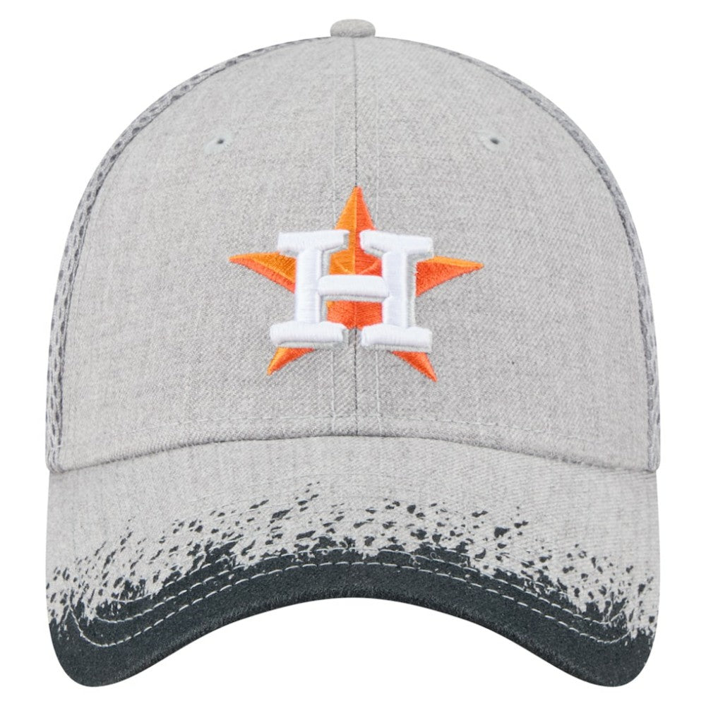 Houston Astros New Era Visor Paint Splatter 39THIRTY Flex Hat - Gray - New Era Online