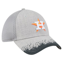 Houston Astros New Era Visor Paint Splatter 39THIRTY Flex Hat - Gray - New Era Online