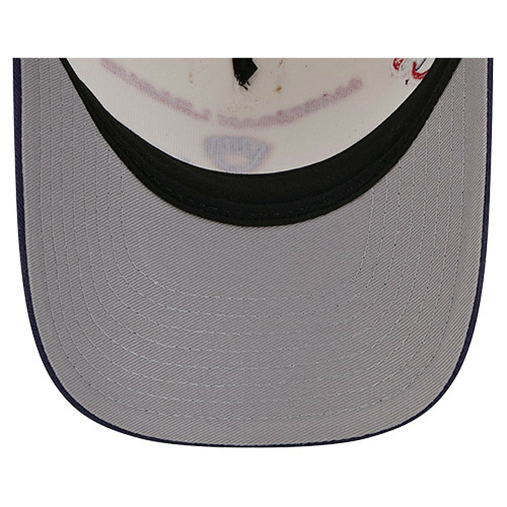 Milwaukee Brewers New Era World Series 9FORTY M-Crown Adjustable Hat - Cream/Royal - New Era Lifestyle
