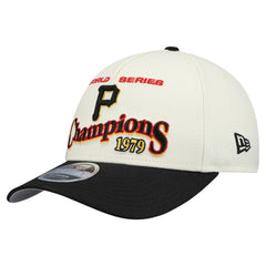 Pittsburgh Pirates New Era World Series 9FORTY M-Crown Adjustable Hat - Cream/Black - New Era on Sale