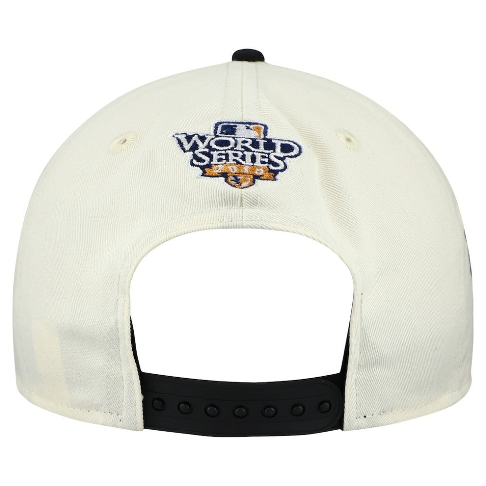 San Francisco Giants New Era World Series 9FORTY M-Crown A-Frame Adjustable Hat - Cream/Black - New Era Lifestyle