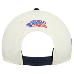 Detroit Tigers New Era World Series 9FORTY M-Crown Adjustable Hat - Cream/Navy - New Era Discount