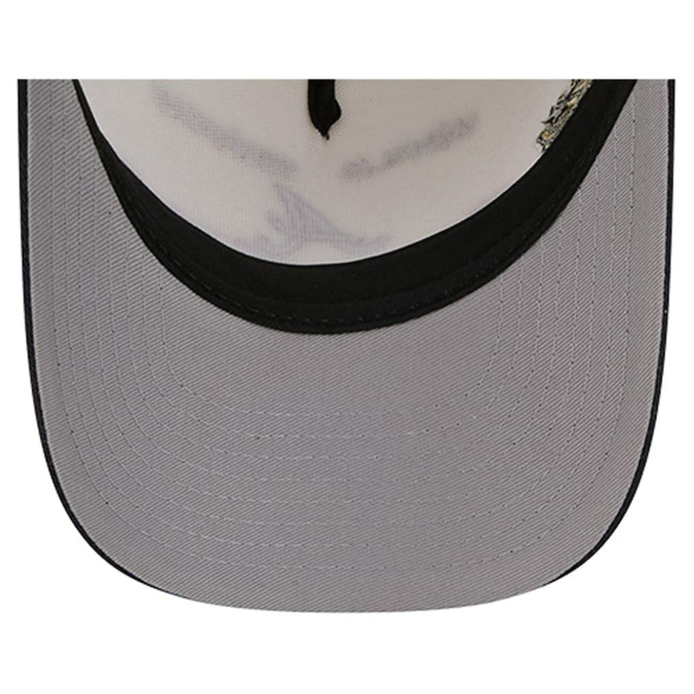 Atlanta Braves New Era World Series 9FORTY M-Crown Adjustable Hat - Cream/Navy - New Era Discount