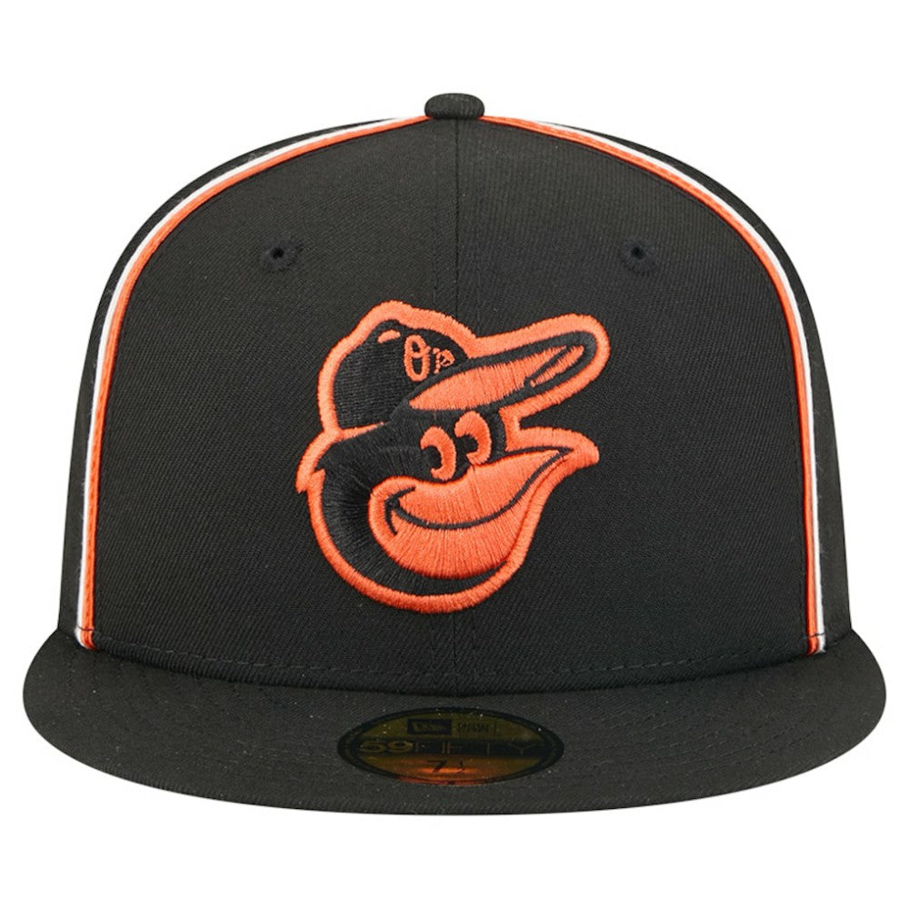 Baltimore Orioles New Era Soutache 59FIFTY Fitted Hat - Black - New Era Online