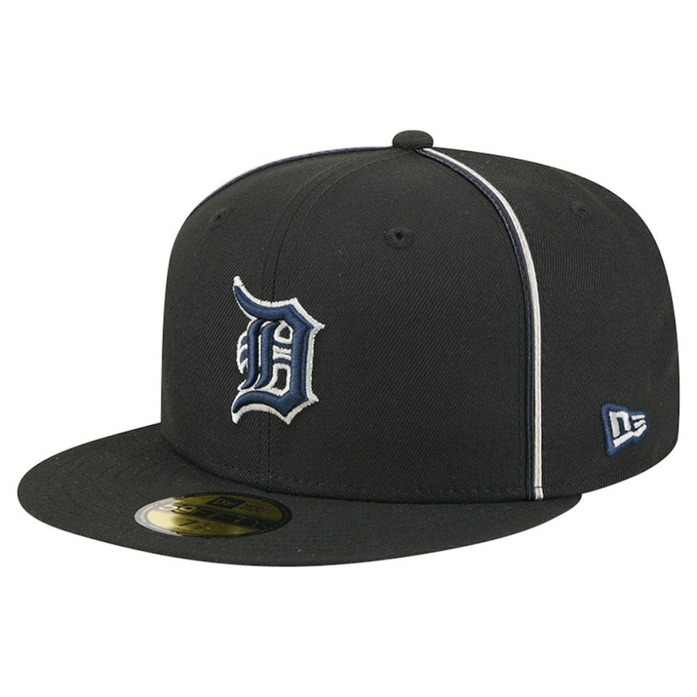 Detroit Tigers New Era Soutache 59FIFTY Fitted Hat - Black - New Era Online
