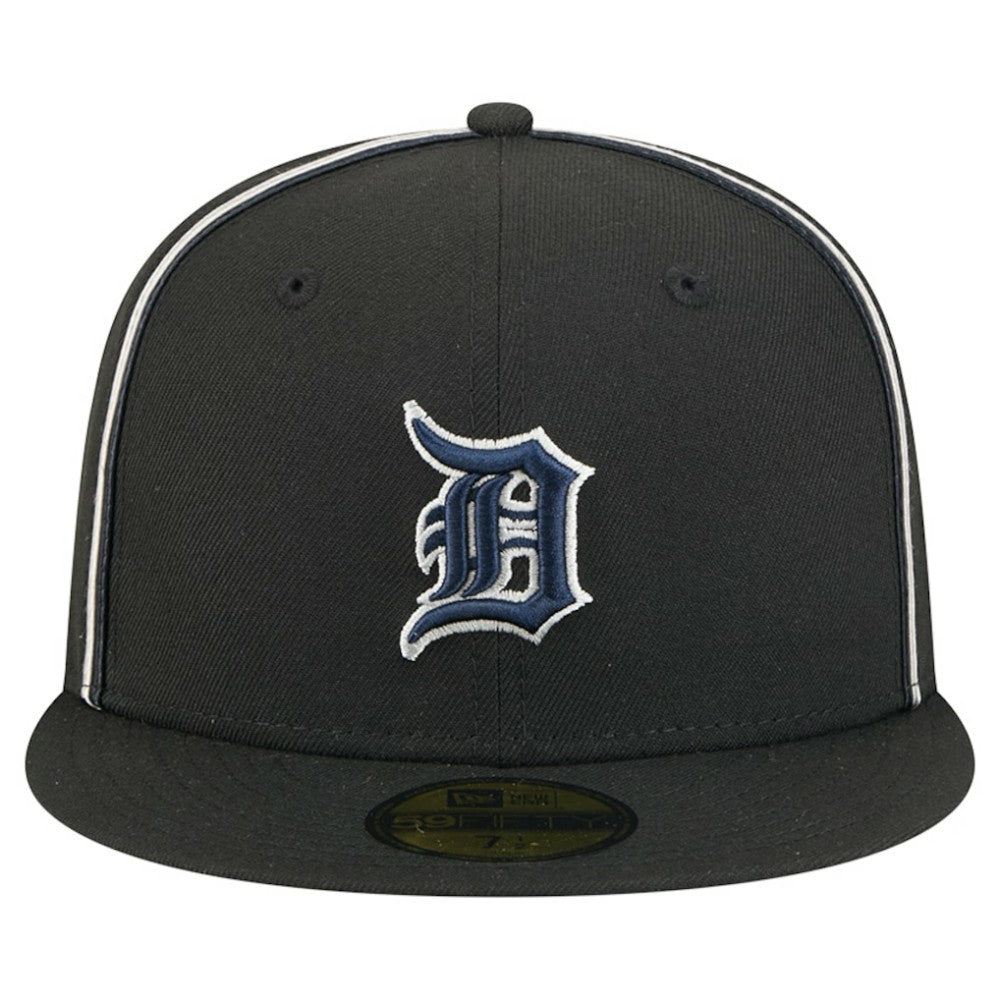 Detroit Tigers New Era Soutache 59FIFTY Fitted Hat - Black - New Era Online
