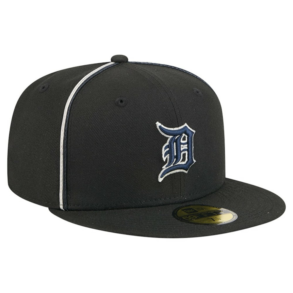 Detroit Tigers New Era Soutache 59FIFTY Fitted Hat - Black - New Era Online
