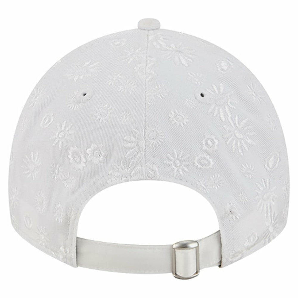 Boston Red Sox New Era Women's Floral Mesh 9TWENTY Adjustable Hat - White - New Era Online