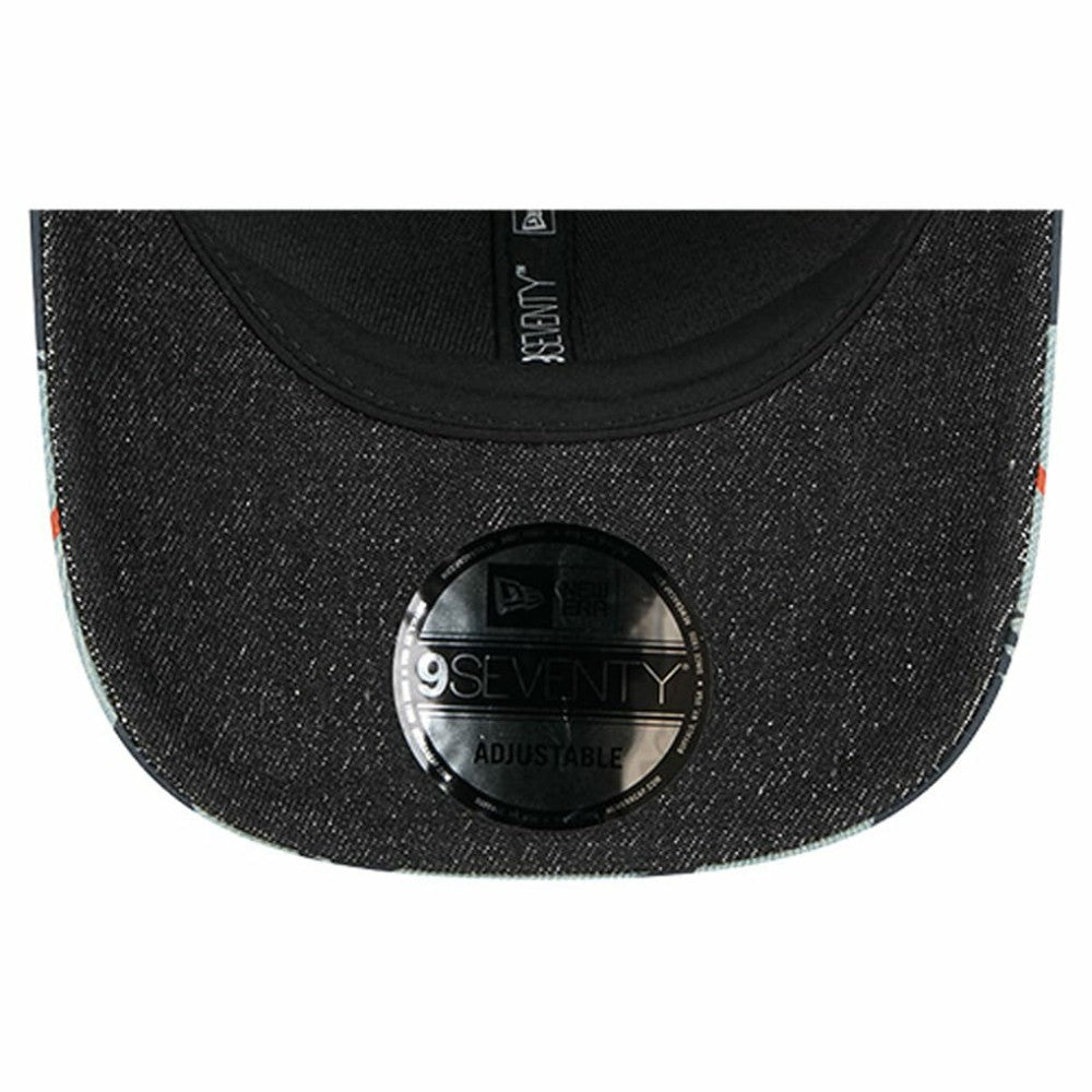 Houston Astros New Era Aztec Denim 9SEVENTY Adjustable Hat - Denim/Navy - New Era Sale