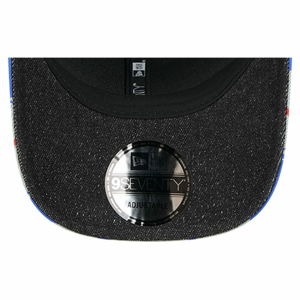 Chicago Cubs New Era Aztec Denim 9SEVENTY Adjustable Hat - Denim/Royal - New Era Online