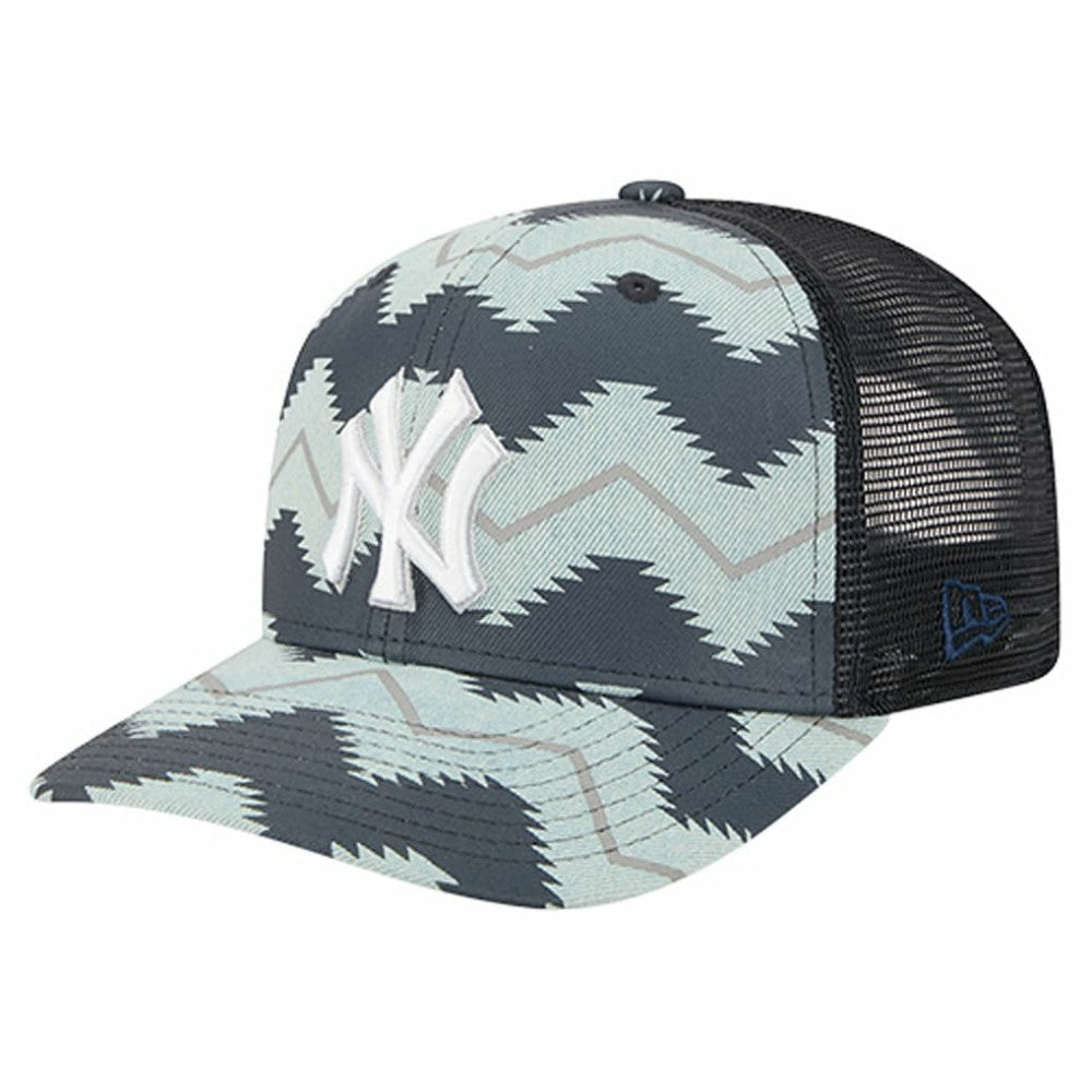 New York Yankees New Era Aztec Denim 9SEVENTY Adjustable Hat - Denim/Navy - New Era on Sale